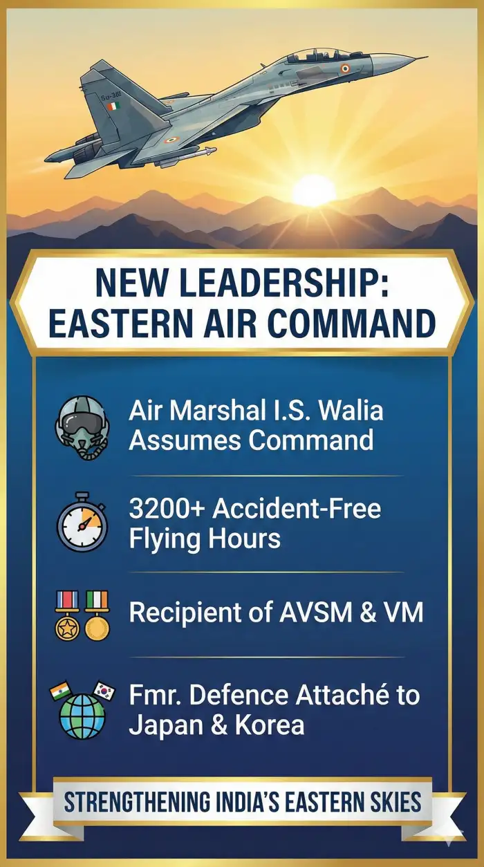 Air Marshal Inderpal Singh Walia Assumes Command of IAF’s Eastern Air Command - Image 1