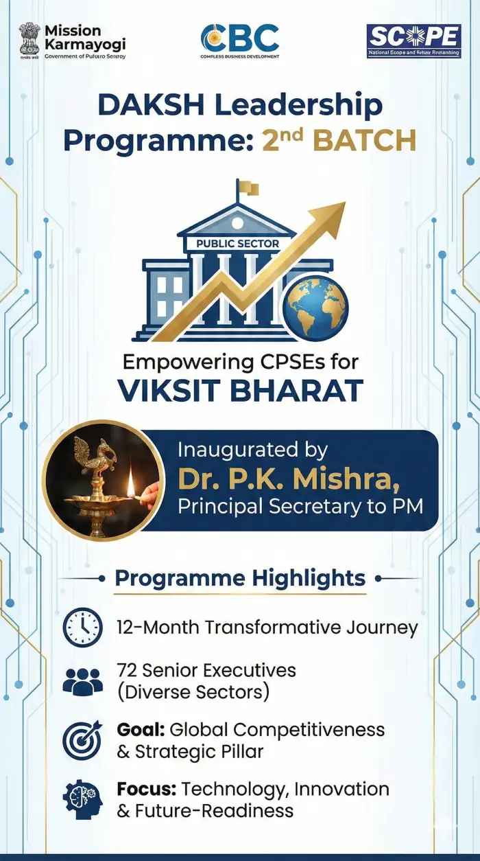 DAKSH Leadership Programme: Empowering CPSEs for a Viksit Bharat - Image 1