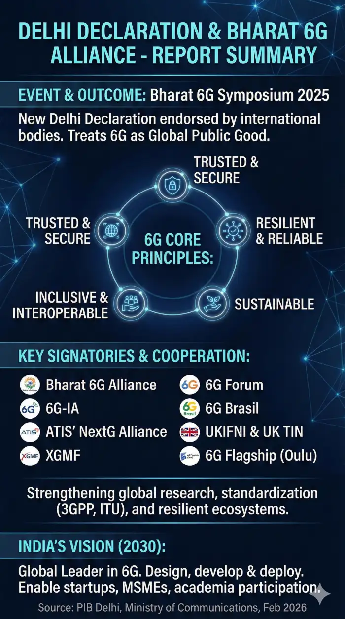 Delhi Declaration & Bharat 6G Alliance: The Future of Connectivity - Image 1