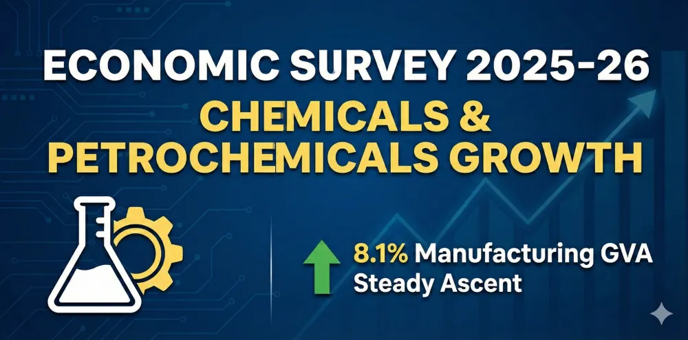 Economic Survey 2025-26: Chemicals & Petrochemicals Sector Records Steady Ascent - Apedia