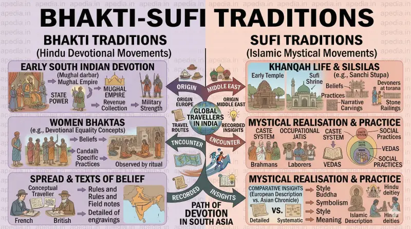 Bhakti-Sufi Traditions: Changes in Religious Beliefs - Apedia
