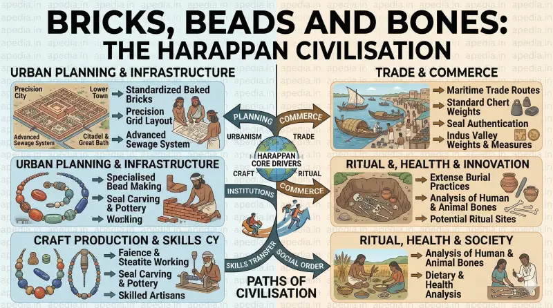 Bricks, Beads and Bones: The Harappan Civilisation - Apedia