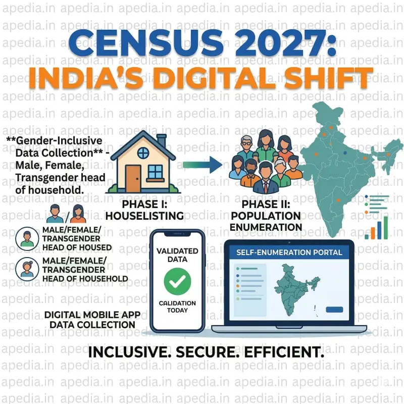 Census 2027: Digital Shift, Two-Phase Rollout & Self-Enumeration Guidelines