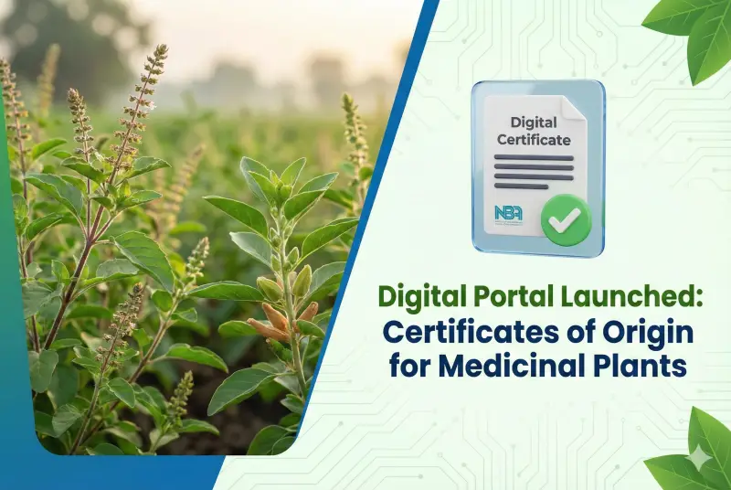 Digital Portal Launched for Medicinal Plant Certificates - Apedia