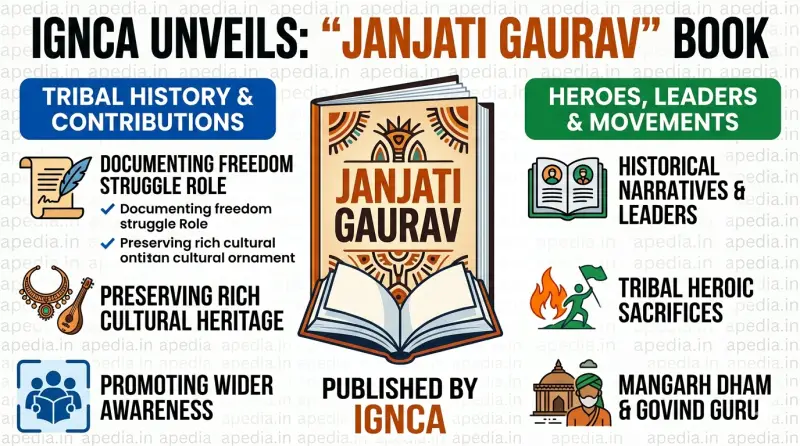 IGNCA Unveils ‘Janjati Gaurav’ Book: Chronicling India’s Tribal Heritage & Resistance