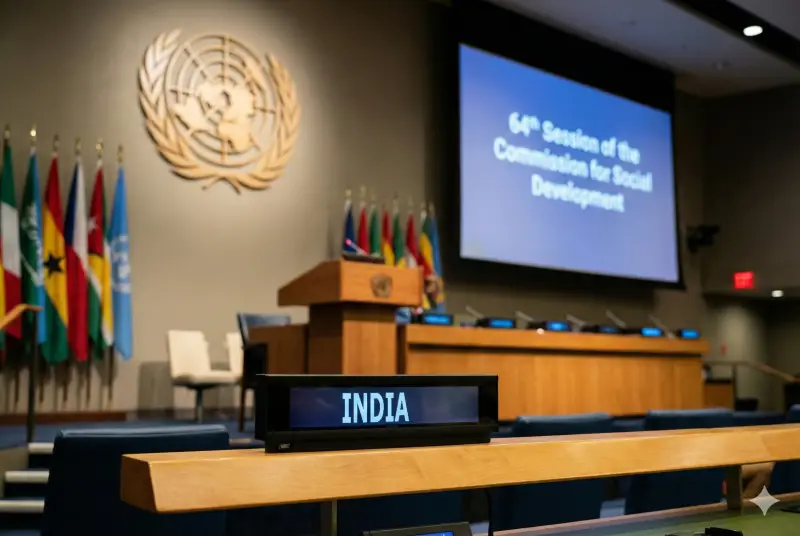 India at UN 64th CSocD: Vision for Social Justice & Inclusive Growth