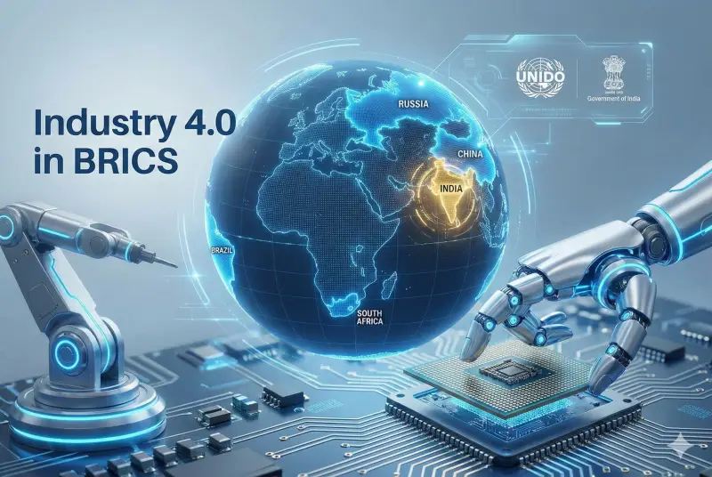 India Joins BRICS Centre for Industrial Competencies: A Boost for MSMEs & Industry 4.0