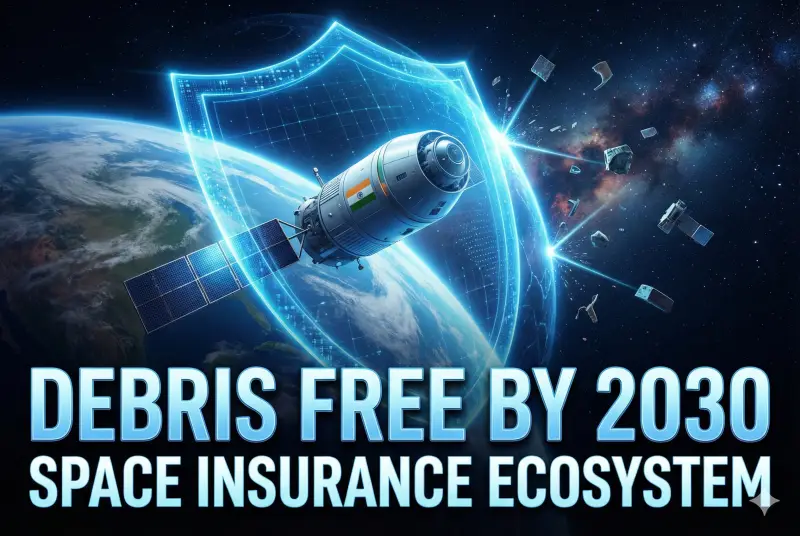 India's Space Insurance Ecosystem & Debris-Free Mission 2030 - Apedia