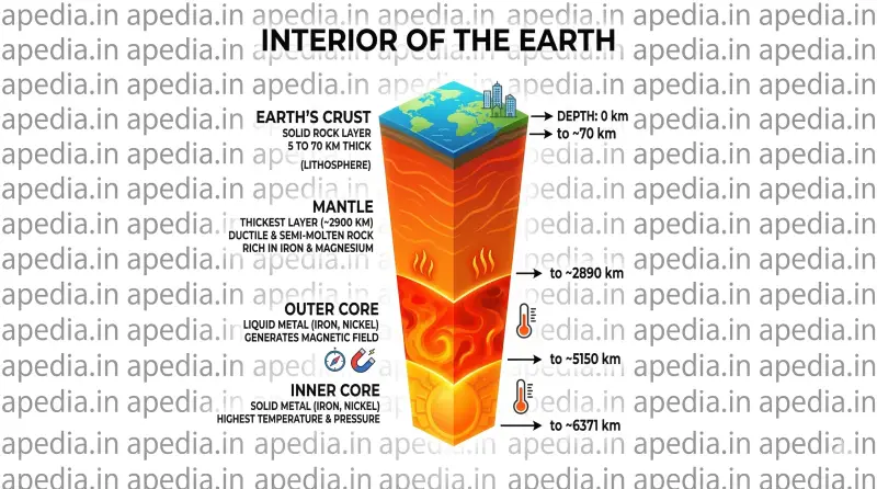 Interior of the Earth - Apedia