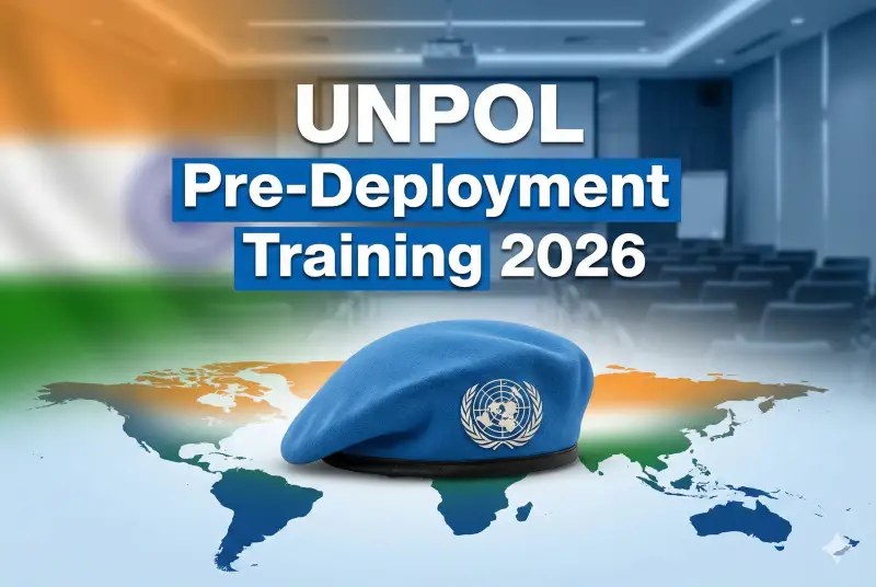 MHA Nominates CAPF Officers for UN Police Pre-Deployment Training March 2026 - Apedia