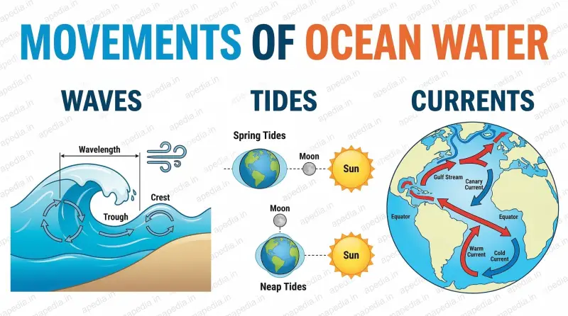 Movements of Ocean Water - Apedia