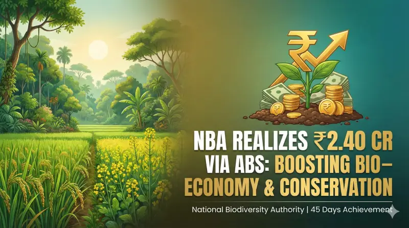 NBA Realizes ₹2.40 Cr via ABS: Boosting Bio-Economy