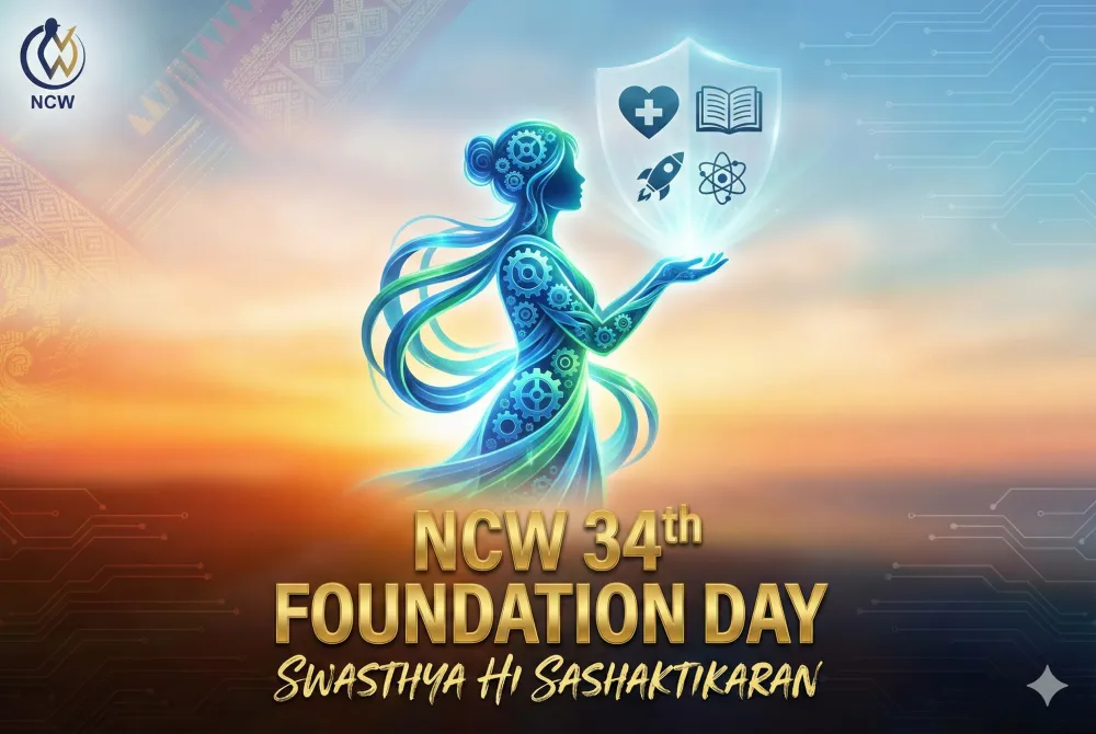 NCW Celebrates 34 Years: Health Declared Central to Women’s Empowerment at Foundation Day 2026 - Apedia