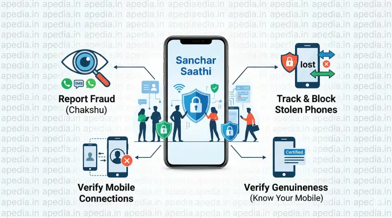 Sanchar Saathi App: India's Digital Shield Against Telecom Fraud - Apedia