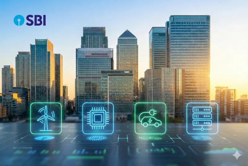 SBI Unveils 'CHAKRA': A New Centre of Excellence to Fund India's Sunrise Sectors - Apedia