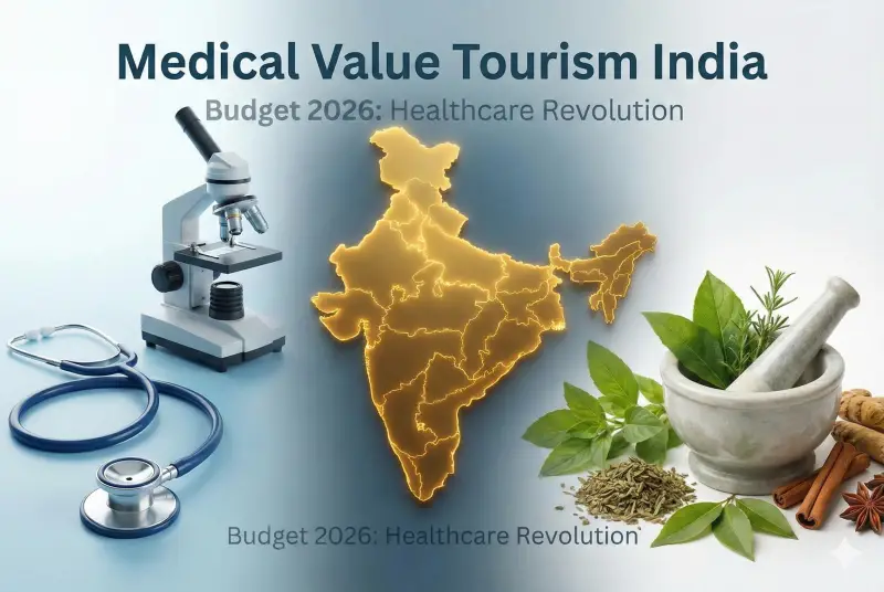 Union Budget 2026: India Launches 5 Regional Medical Hubs & 3 New Ayurveda Institutes - Apedia