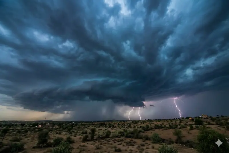 Weather Alert: IMD Issues Orange Warning for Hailstorms in Rajasthan and MP; North India Braces for Rain - Apedia