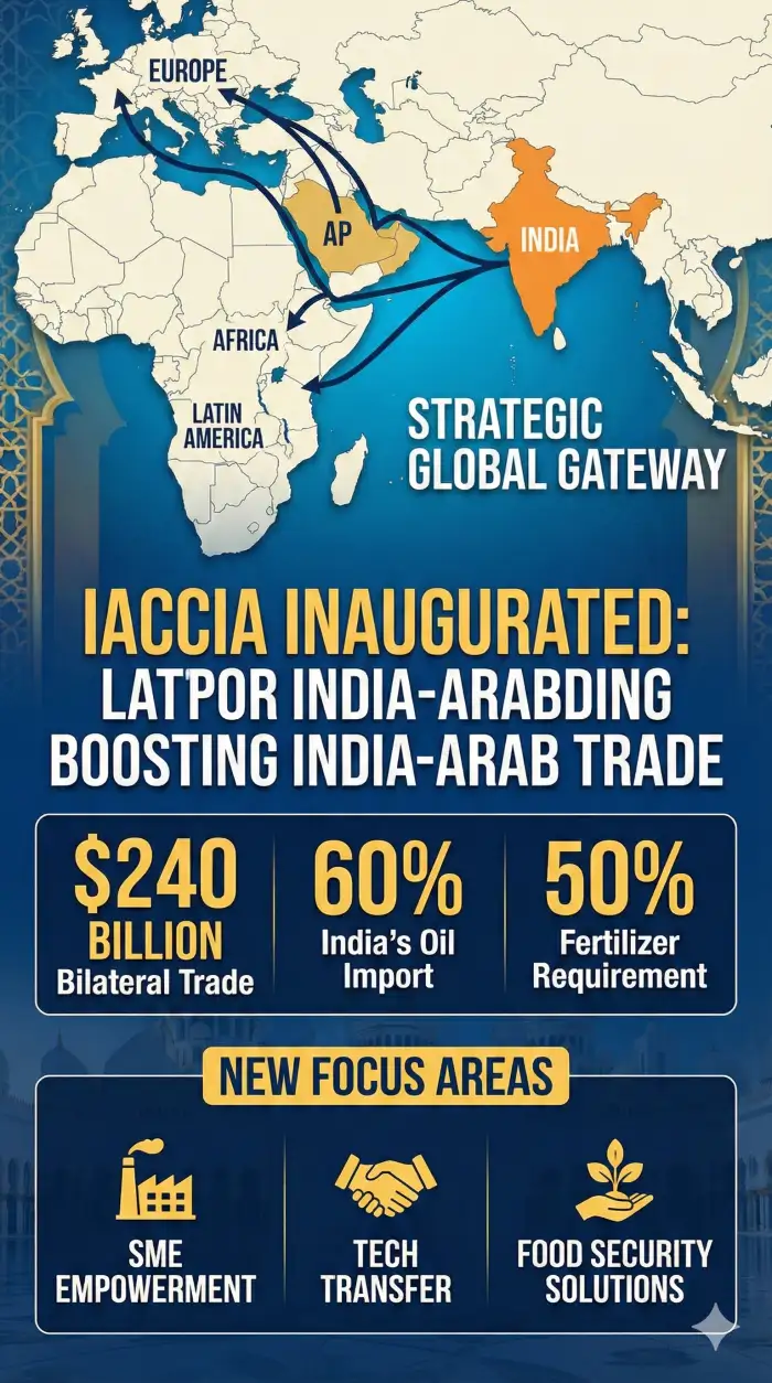 Institutionalizing Ties: MoS Kirti Vardhan Singh Inaugurates New India-Arab Chamber of Commerce - Image 1