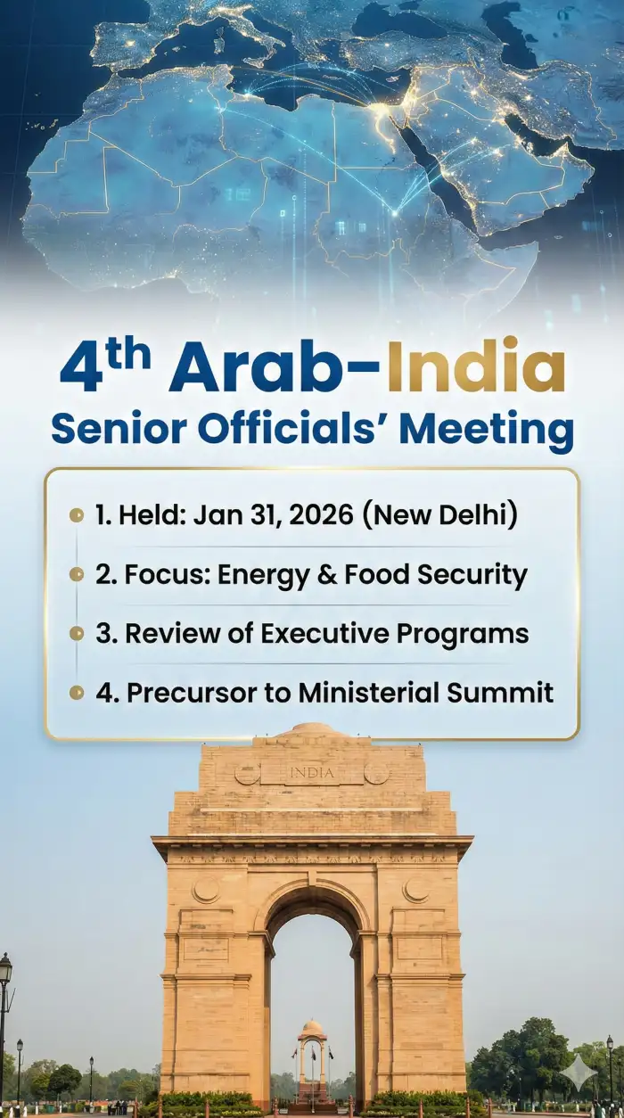 Strategic Dialogue: New Delhi Hosts 4th Arab-India Senior Officials’ Meeting - Image 1