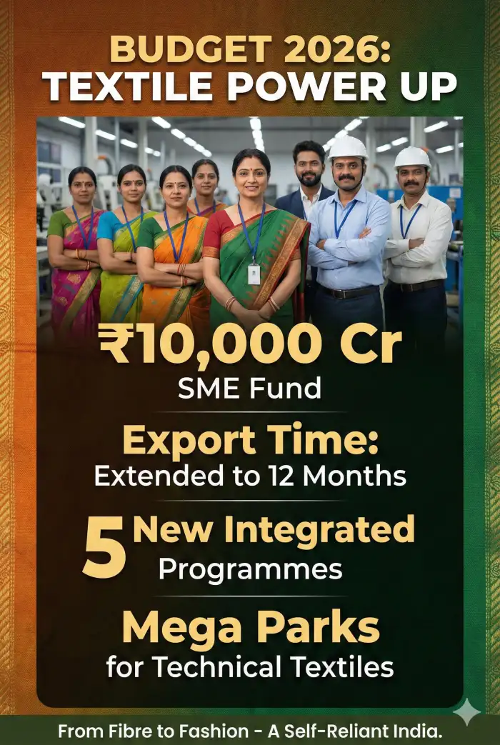 Union Budget 2026-27: Comprehensive Overhaul for Indian Textiles & MSMEs - Image 1