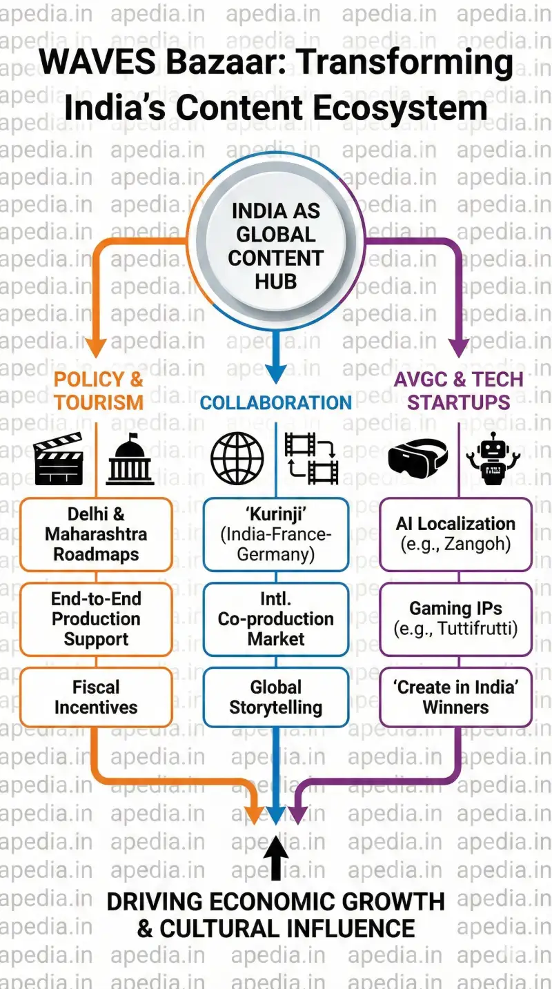 WAVES Bazaar: India Emerges as 'Global Content Factory'